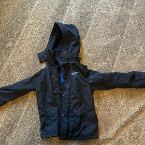 Hollister navy jacket